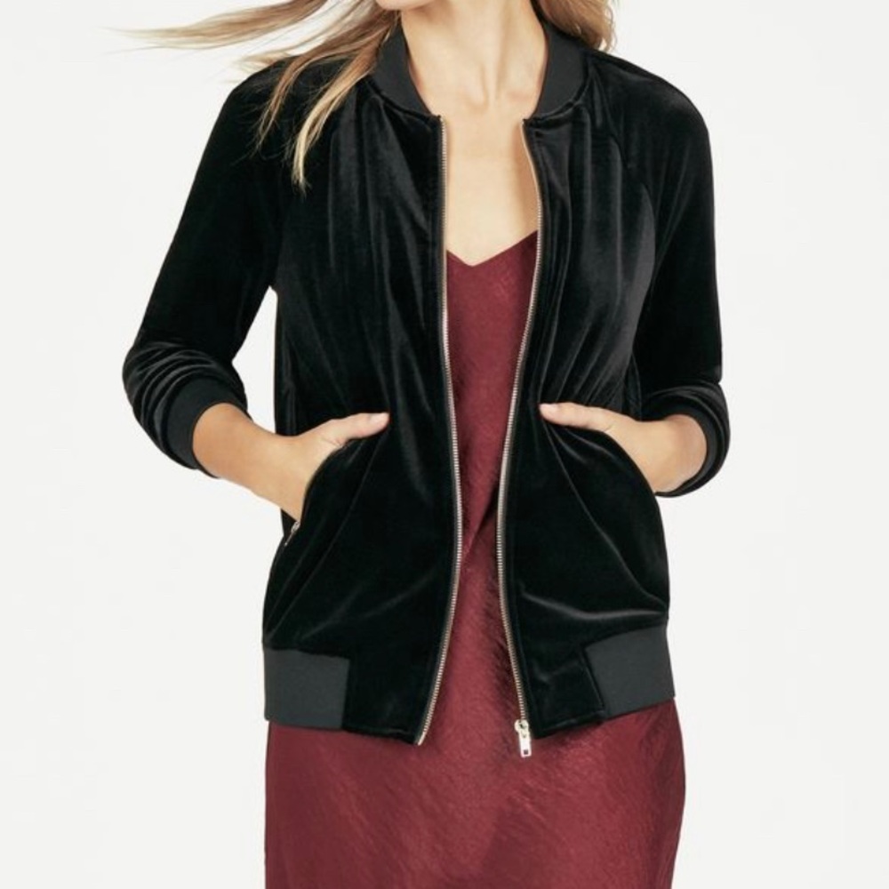 Velvet Just Fab bomber jacket